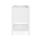 Alaterre Furniture Bennet 3pc Wooden Bathroom Vanity Set - 36-in. L Vanity, 30-in. L Mirror, 25-in. Wall Shelf, White AVAN3600WHAA - alternate 8